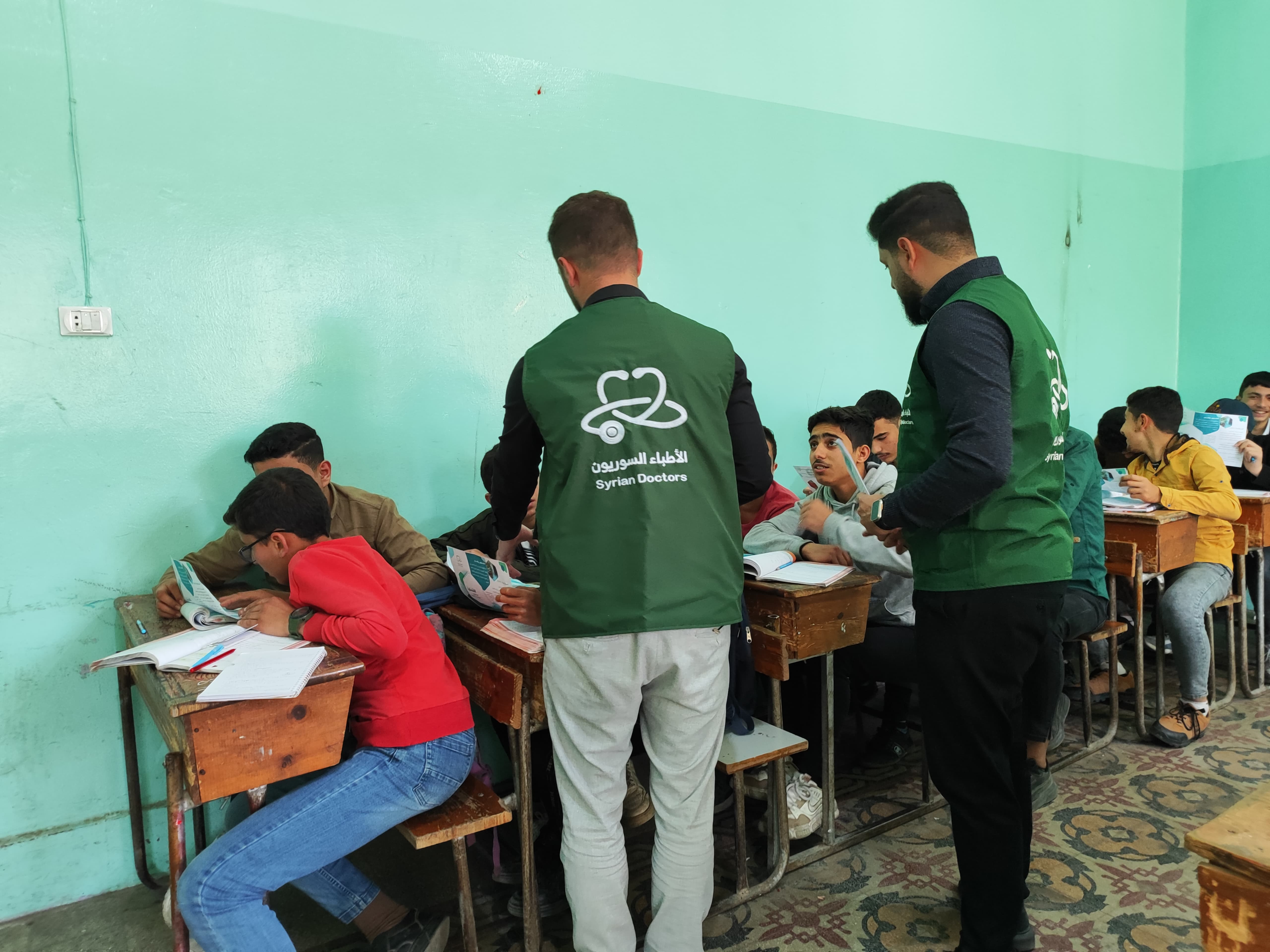 تقرير حملة التوعية بداء الليشمانيا في المدارس